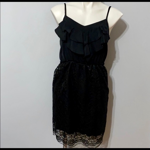 Black Lace Dress - Picture 2 of 7